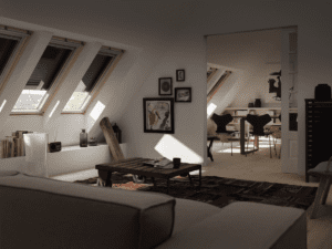 VELUX rolluik op zonne-energie