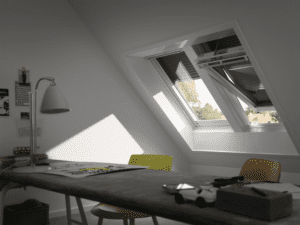VELUX rolluik op zonne-energie
