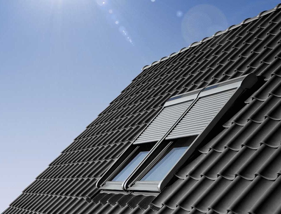 VELUX rolluik op zonne-energie