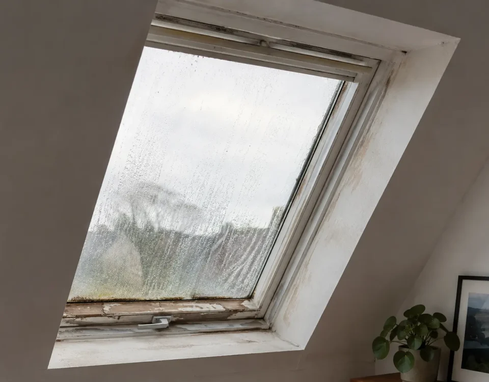 VELUX Raam dat vervanging nodig heeft.