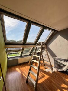 gekoppelde VELUX lichtstraat 6
