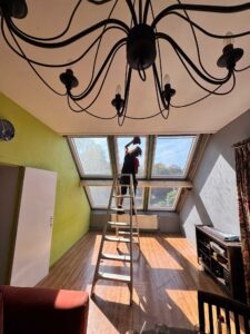 gekoppelde VELUX lichtstraat 7